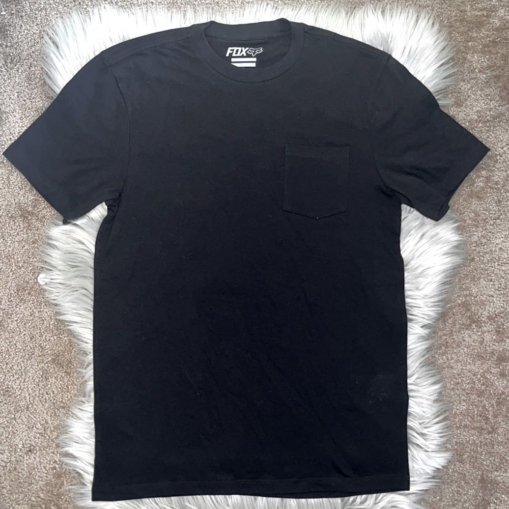 Fox Racing Pocket Tee In Black